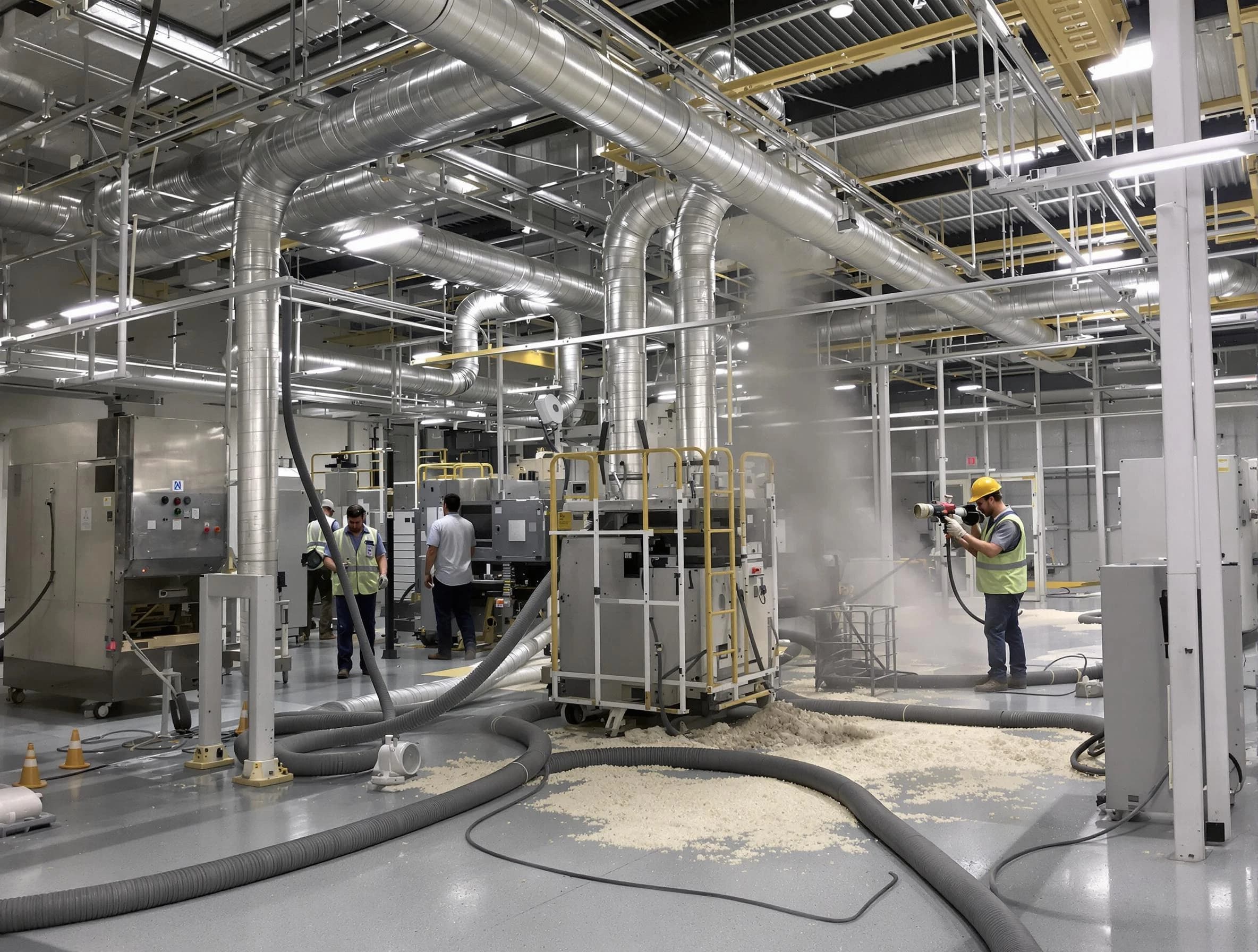 Heavy-duty industrial duct cleaning by College Park Air Duct Cleaning in College Park