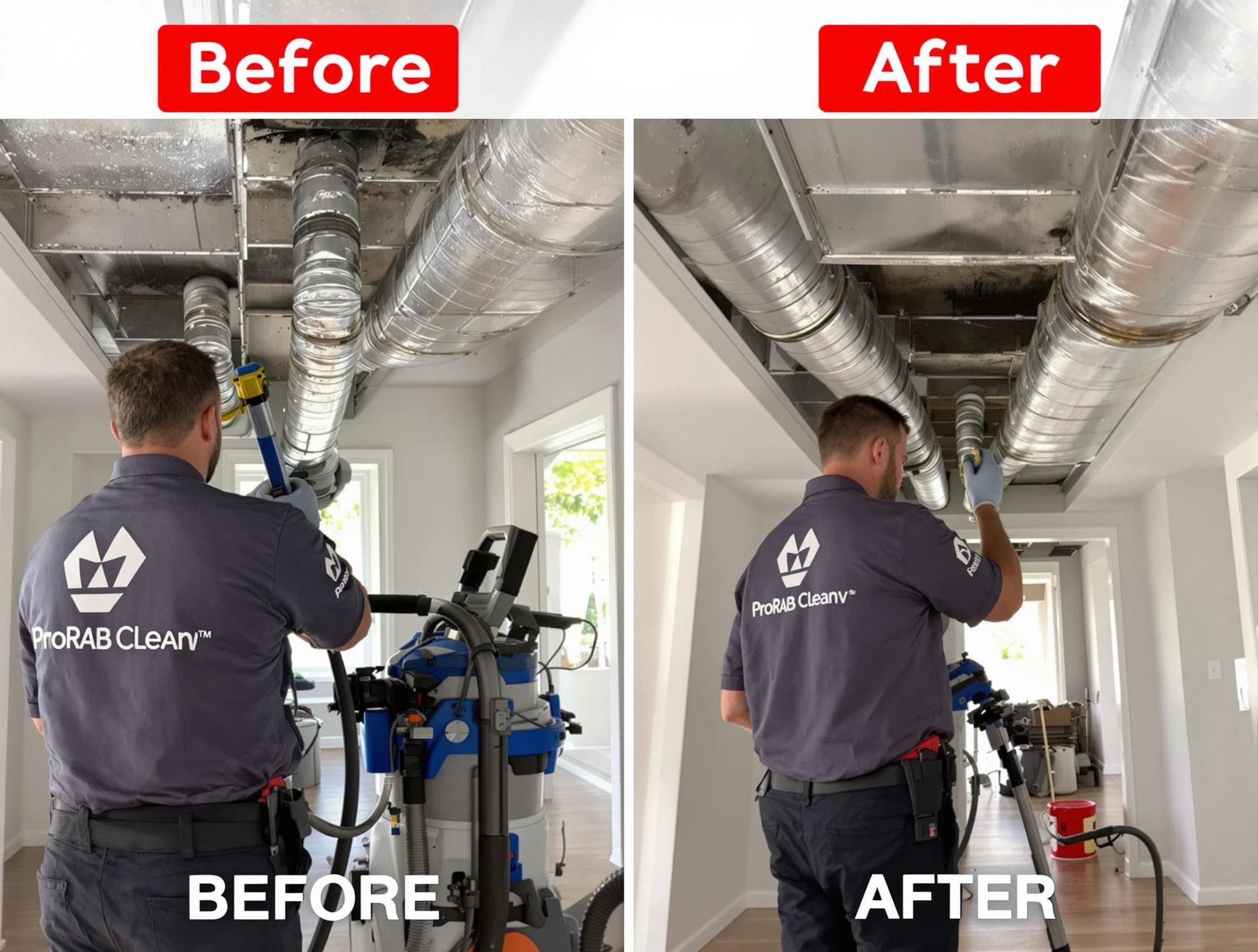 College Park Air Duct Cleaning expert performing thorough residential duct cleaning in a College Park home