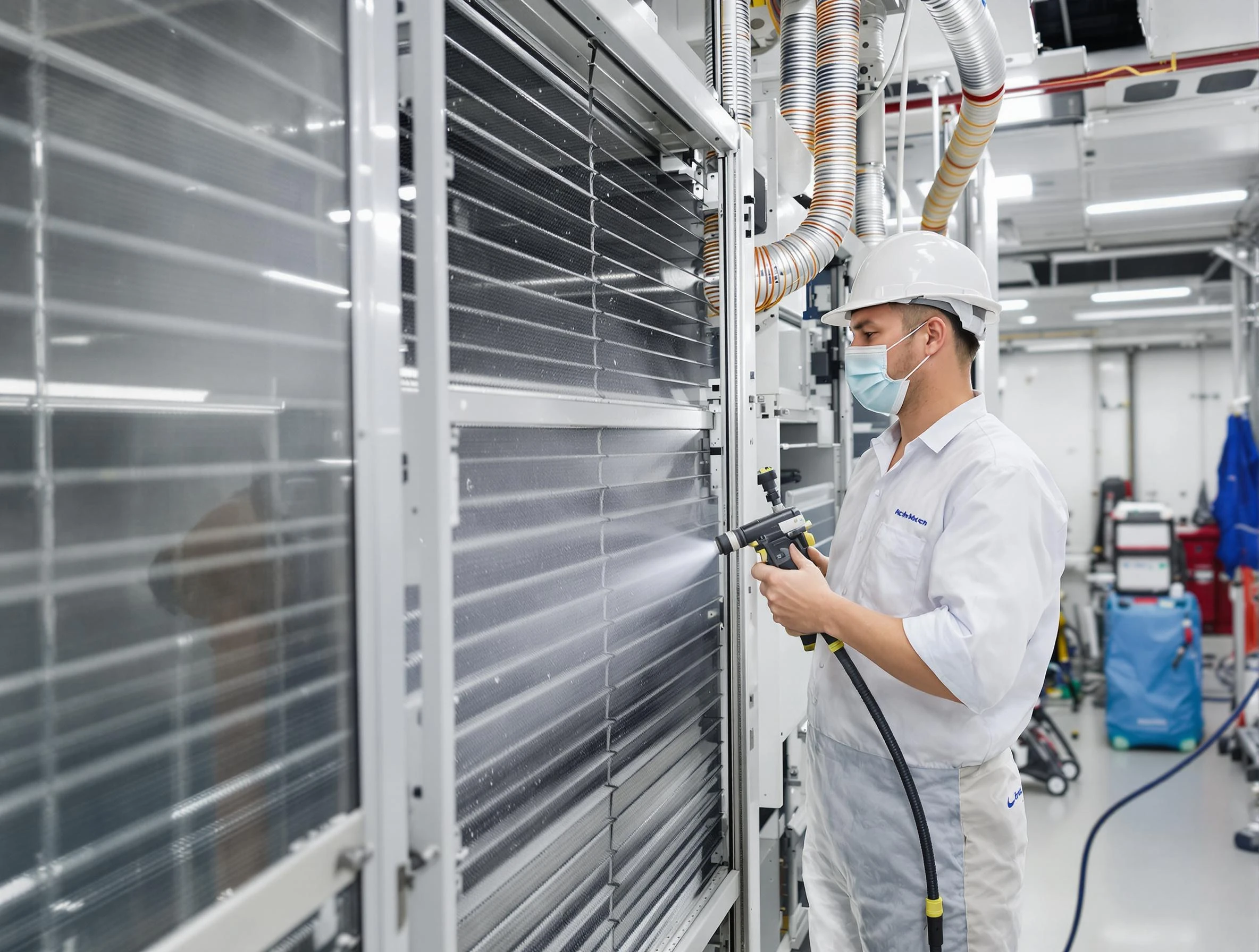 Professional AC coil cleaning by College Park Air Duct Cleaning in College Park