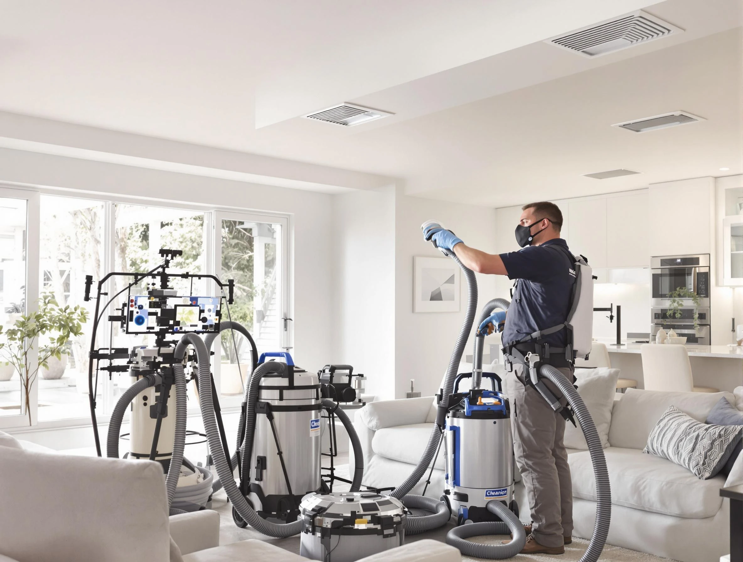 Professional AC duct cleaning by College Park Air Duct Cleaning in College Park