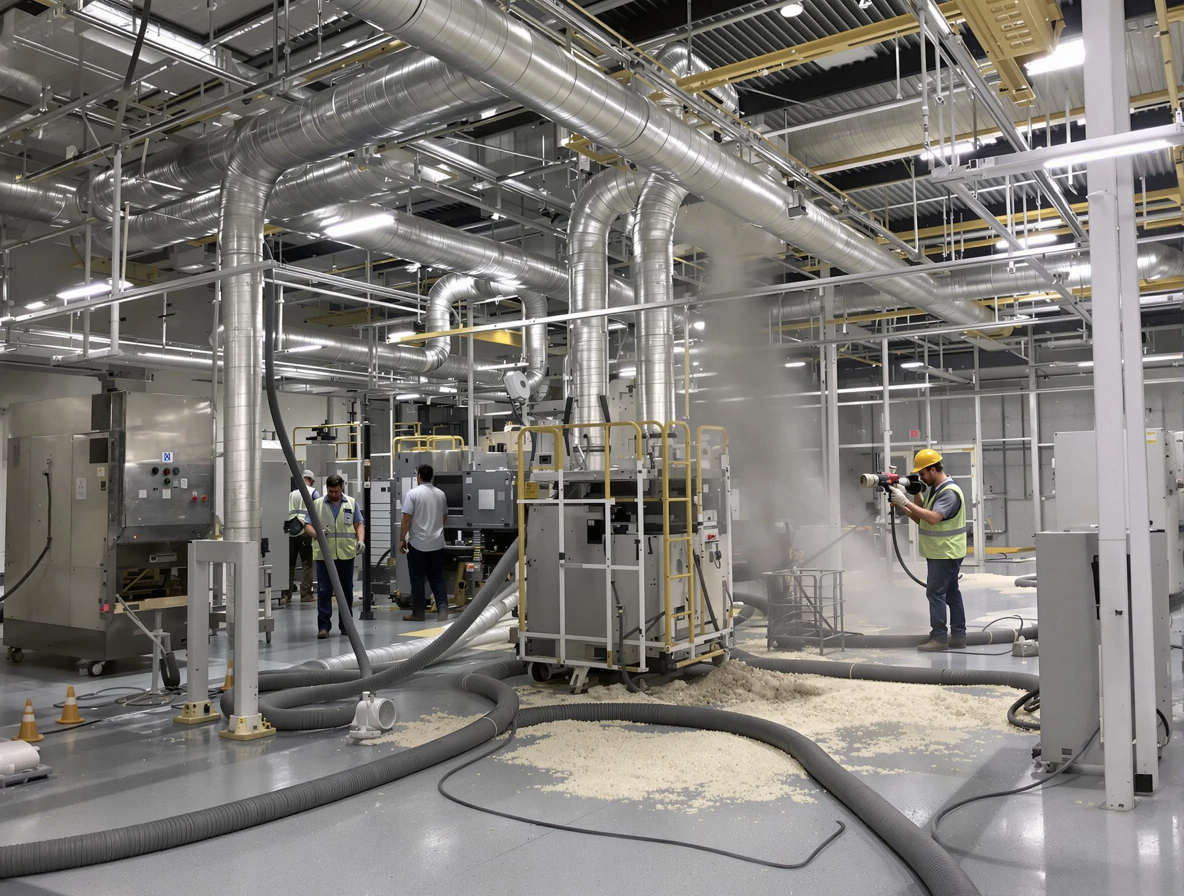 Heavy-duty industrial duct cleaning by College Park Air Duct Cleaning in College Park